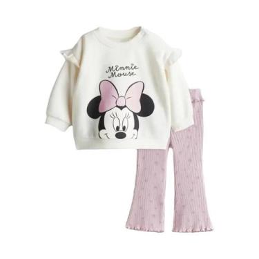 Imagem de Conjunto De Roupa Para Meninas Pequenas De Primavera E Outono 2 Peças 