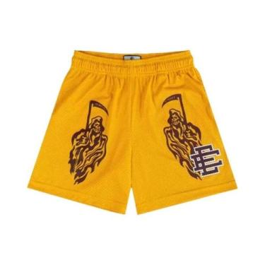 Imagem de Bermuda Masculina Floral De Malha Para Academia, Basquete E Praia Verã