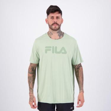 Imagem de Camiseta Fila Basic Sports II Verde Claro, G