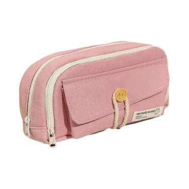 Imagem de Estojo De Lona De Grande Capacidade, Fofo E Conveniente, Bolsa De Viag