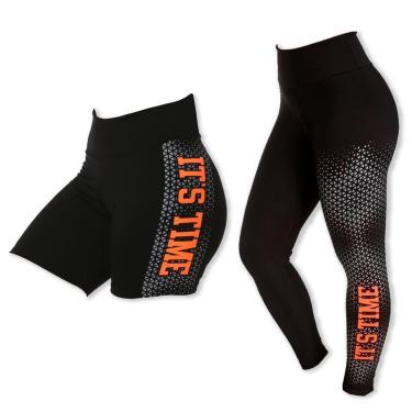 Imagem de KIT 2 PEÇAS LEGGING SILK + BERMUDA SILK ACADEMIA FITNESS-Feminino