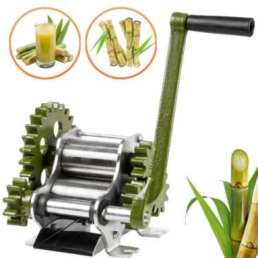 Imagem de Engenho Manual Para Cana B60 Com 3 Moendas Em Inox Botini