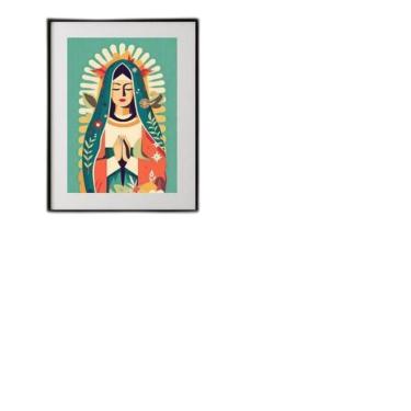 Imagem de Quadro Decorativo Desenho Nossa Senhora Do Carmo