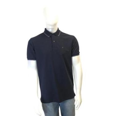 Imagem de Camisa Fideli Gola Polo Giorno Azul PR905057-Masculino