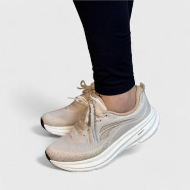 Imagem de Tênis Kolosh Esportivo Feminino Ultraleve Palmilha Impulse E0344, Bege