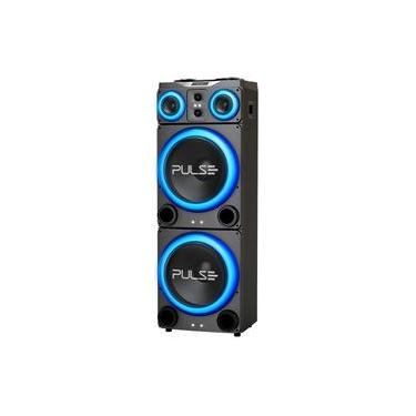 Imagem de Caixa de Som Torre Pulse Double 15 SP515 com Bluetooth, USB e Iluminação LED - 3.500W RMS