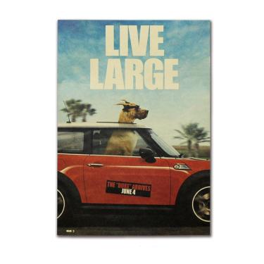 Imagem de Pintura em pôster Marmaduke Vintage Great Dane 51,5x36cm