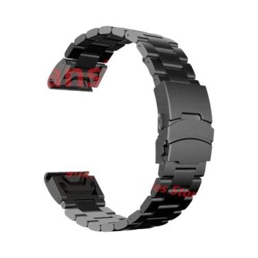 Imagem de Pulseira De Metal Quick Fit Para Relógio Garmin Fenix 7X 5X plus 6X Pr