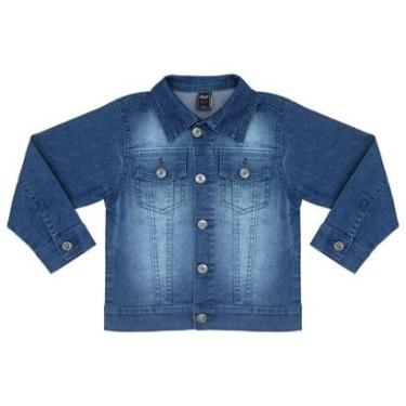 Imagem de Jaqueta Infantil Look Jeans Clássica Jeans - 02 - UNICA-Masculino