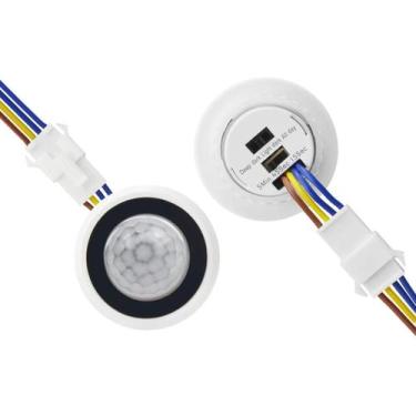 Imagem de Interruptor Inteligente Com Sensor De Movimento PIR LED 110V 220V Dete