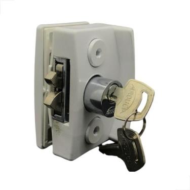 Imagem de Fechadura Modelo Blindex Janela De Correr 3532Mini Fosco - AL