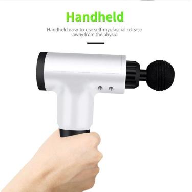 Imagem de Massageador Miofascial Sem Fio Inteligente Facial Gun Bivolt - Ideal Para Quem Busca Alívio Muscular,