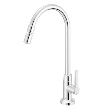 Imagem de Torneira Cozinha Mesa Bica Alta Gali Cromado - 90008013006 - DOCOL