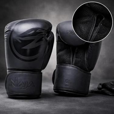Imagem de Luva Boxe Muay Thai Kickboxing Sparring Treino Naja Viper-Unissex