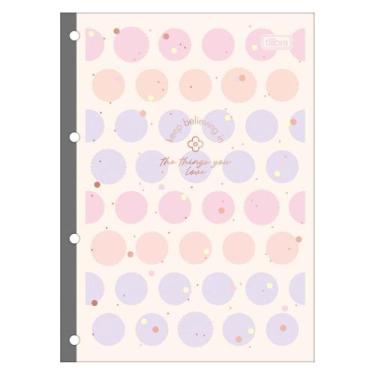 Imagem de Refil Tiliflex Caderno Argolado Fichário Universitário Soho 80 Folhas 