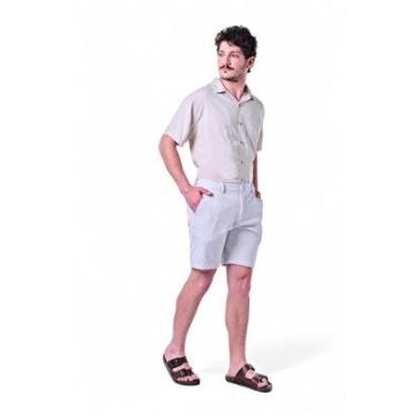 Imagem de Bermuda Masculina Malha Listrada-Masculino