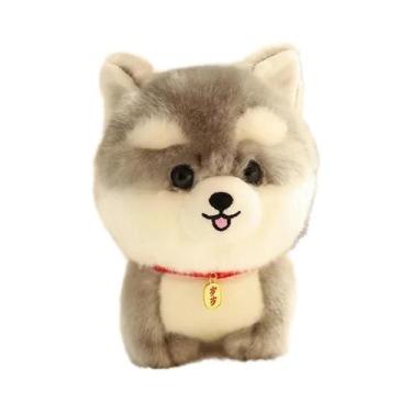 Imagem de Brinquedos De Pelúcia Realistas E Fofos, Cachorrinhos Macios Para Meni