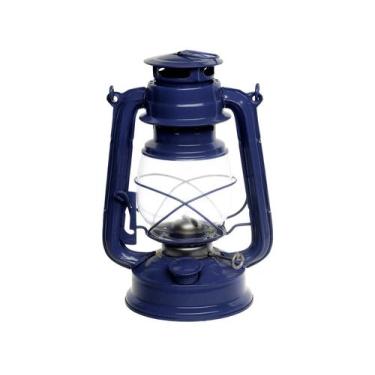 Imagem de Lampião A Querosene Camping Lamparina Luminária Cores 300ml - Western,