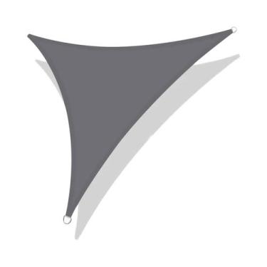 Imagem de Toldo De Sol Triangular Impermeável 5x5x5M 3x3x3M 2x2x2M Para Jardim, 