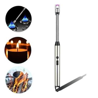 Imagem de 4 Super acendedores Eletrônico Fogão Flexível Recarregável - Ps Tech