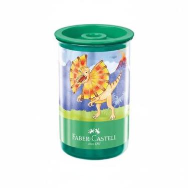 Imagem de Apontador Com Depósito Dinossauro Faber-Castell