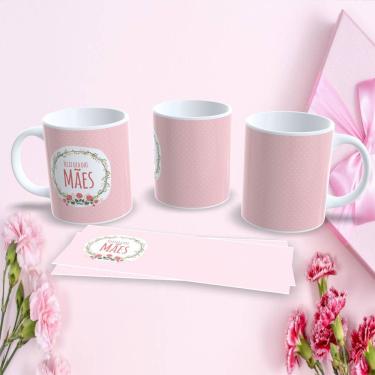 Imagem de Caneca de Porcelana Estampa 29 Personalizada Dia das Mães Presente Criativo para Uso Di...