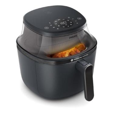 Imagem de Airfryer Philips Série 3000 6.5L com tecnologia RapidAir Plus, Preto, 