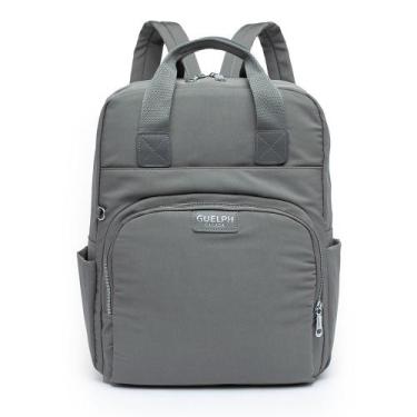 Imagem de Mochila Multifuncional Feminina Viagem Usb - GUELPH, CINZA, U