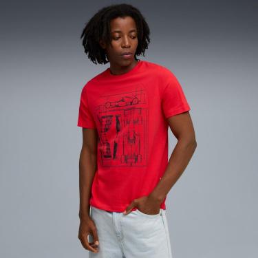 Imagem de Camiseta Scuderia Ferrari Sportswear Graphic Masculina-Masculino