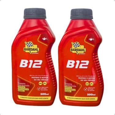 Imagem de Kit 2 Aditivos Bardahl B12 Plus 500ml  Lubrificante Condicionador para
