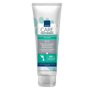 Imagem de Avon Care Footworks Creme Desodorante para pés Extrassecos 80g