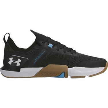 Imagem de Tênis under armour tribase cross se m, Preto, Azul, 40