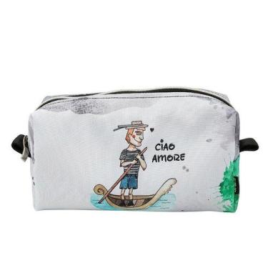 Imagem de Nécessaire Box Coleção Aquarela, Itália Veneza - We Go To, P