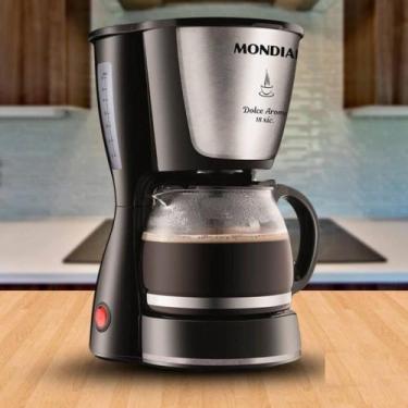 Imagem de Cafeteira Elétrica Mondial Dolce Arome C-30-18X - 18 Cafés Preta, 220V