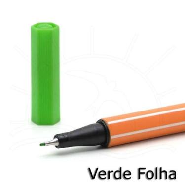 Imagem de Caneta Stabilo Point Fine 0,4mm, 43 - VERDE FOLHA