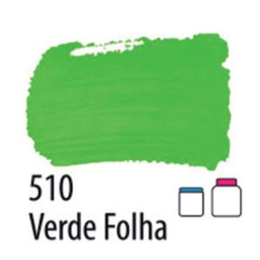 Imagem de Tinta Pva Fosca para Artesanato 250ml - Acrilex, 510 - VERDE FOLHA