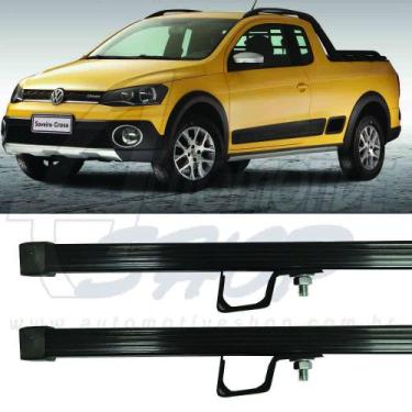 Imagem de Rack Teto Roca Bagageiro Travessa VW Saveiro Cross 13-16 166 - Lwacc