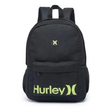 Imagem de Mochila Escolar Hurley Preto HY0021 Mochila Escolar Hurley Preto HY002