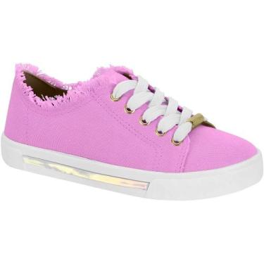 Imagem de Tênis Molekinha 2524331 Lona Menina, 31, Pink