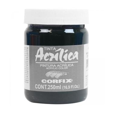 Imagem de Tinta Acrilica p/ Tela 250ml Corfix G2 088 Verde Hooker