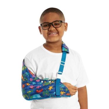 Imagem de Tipoia Imobilizadora Estofada Velpeau Dupla CK800 Infantil - Chantal, 