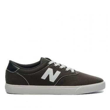 Imagem de Tênis Masculino New Balance Casual Am55 Preto Branco, 40