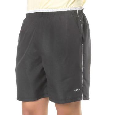 Imagem de Bermuda Elite Essential Esporte 34292, Preto, Branco, GG