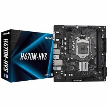Imagem de Placa Mãe Asrock H470M-HVS Intel Soquete LGA 1200