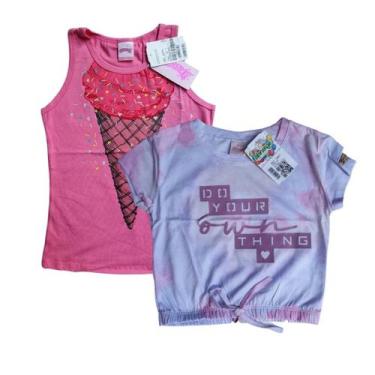 Imagem de Kit Roupa Blusa Abrange/Alakazool Camiseta Infantil Verão - Alakazool 