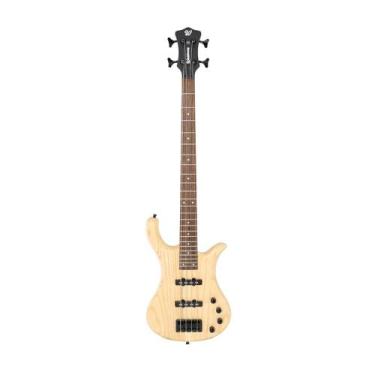 Imagem de Contrabaixo 4 Cordas Elétrico Waldman WB 400A Maple, Natural