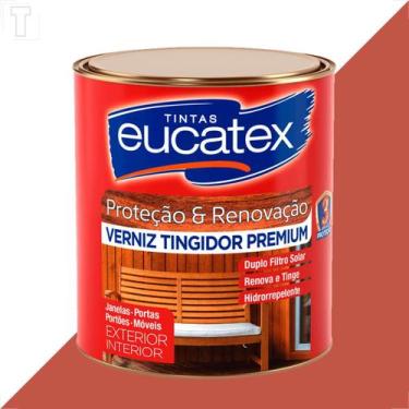 Imagem de Verniz tingidor eucatex mogno 900ml