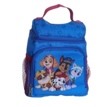 Imagem de Lancheira Térmica Patrulha Canina Alça Mão Lanche Escola Passeio nftil