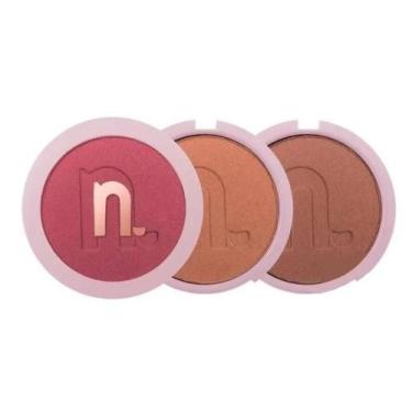 Imagem de Blush Compacto Instant - NINA MAKEUP -, TERRACOTA