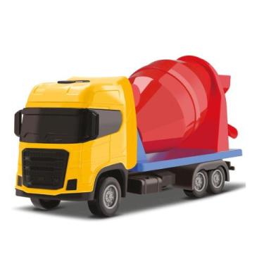 Imagem de Caminhão Bravus Truck Betoneira - Gava Toys